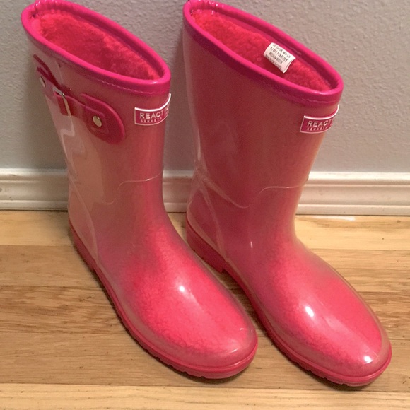 Kenneth Cole Reaction Shoes - KENNETH COLE • SZ. 9 • Rain boots • bubble gum PINK
